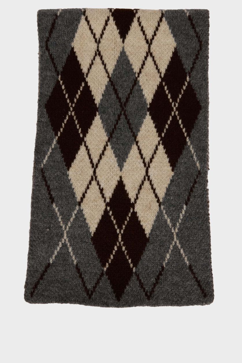 Man Anthracite Man Scarf