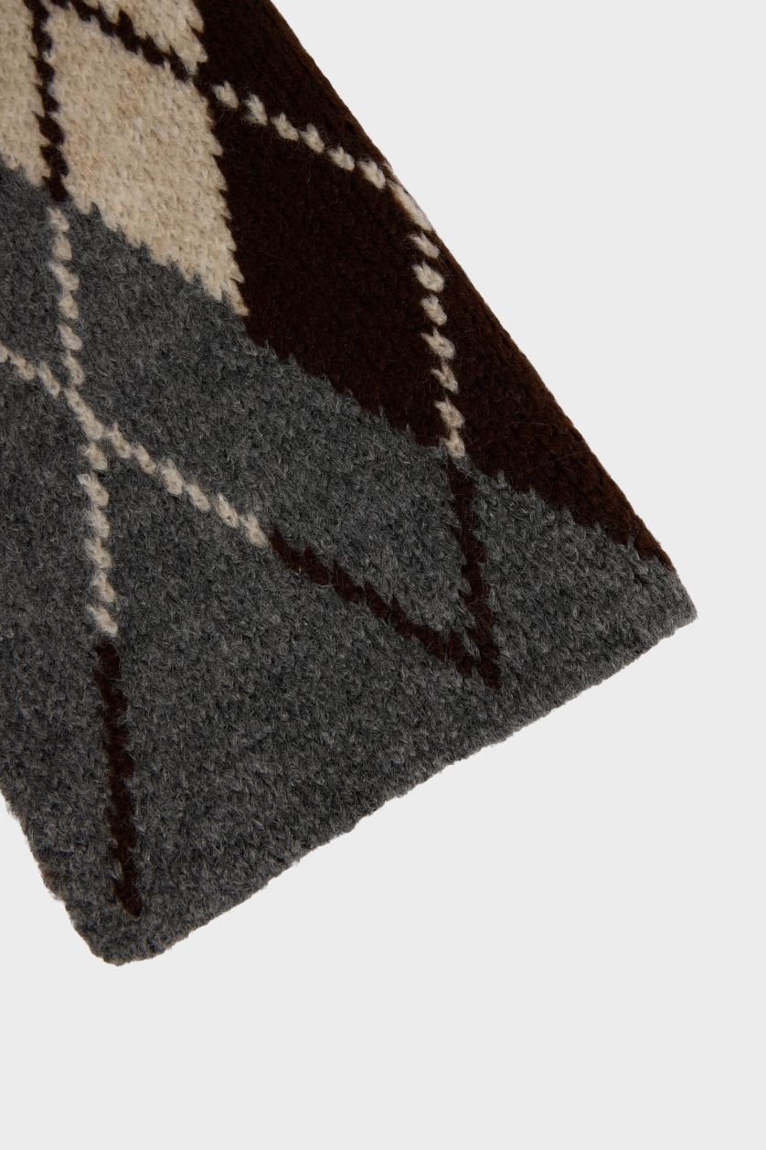 Man Anthracite Man Scarf