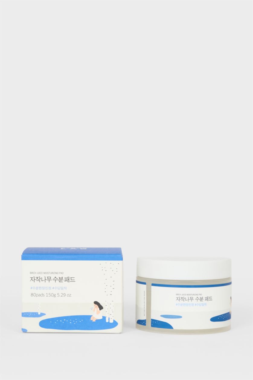 Kadın Beyaz Round Lab - Birch Juice Moisturizing Pad (Yoğun Nemlendirici ve Pürüz & Siyah Nokta Karşıtı Huş Özlü Bakım Pedleri) 150gr (80'li)