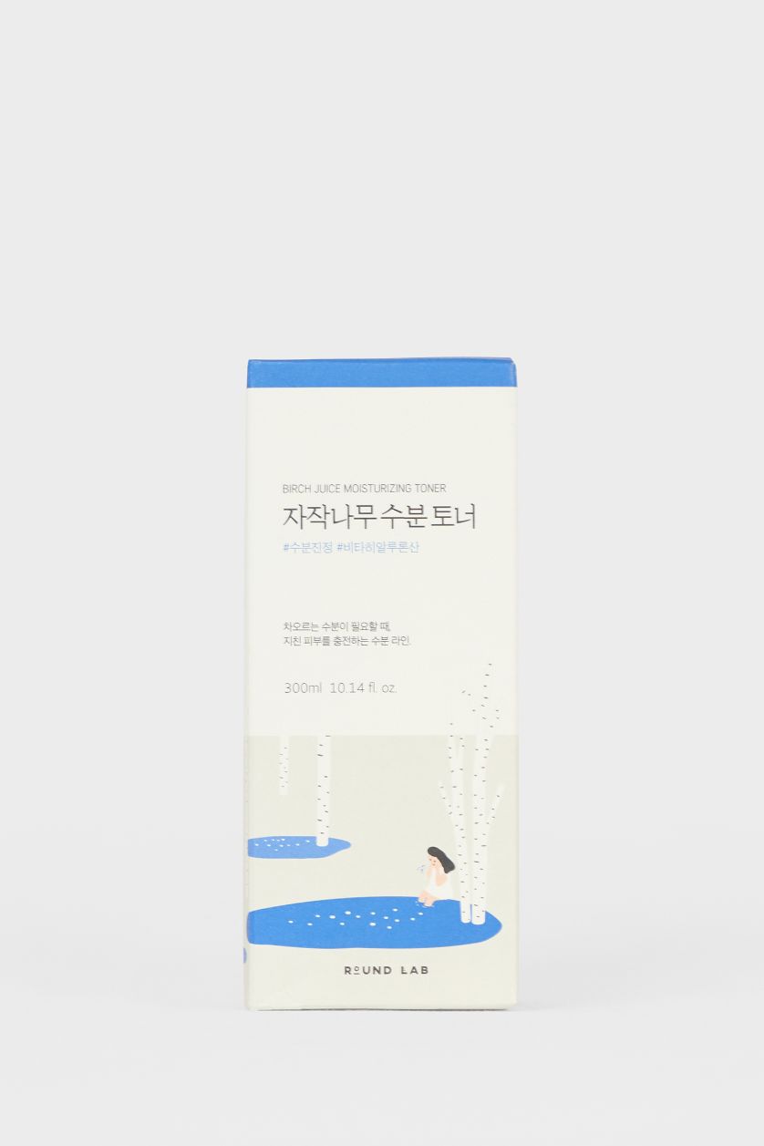 Kadın Beyaz Round Lab - Birch Juice Moisturizing Toner (Nemlendirici ve Canlandırıcı Huş Özlü Tonik) 300ml