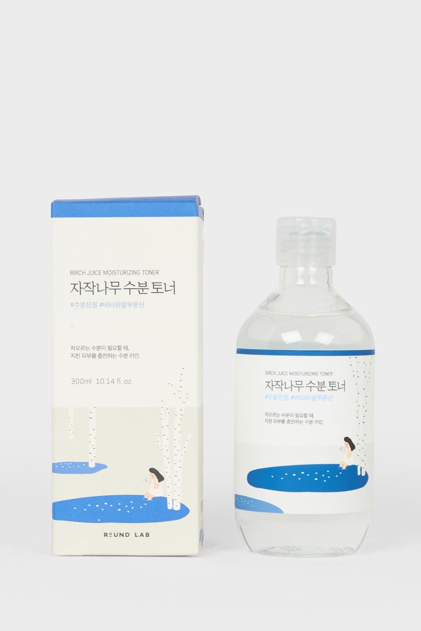 Kadın Beyaz Round Lab - Birch Juice Moisturizing Toner (Nemlendirici ve Canlandırıcı Huş Özlü Tonik) 300ml
