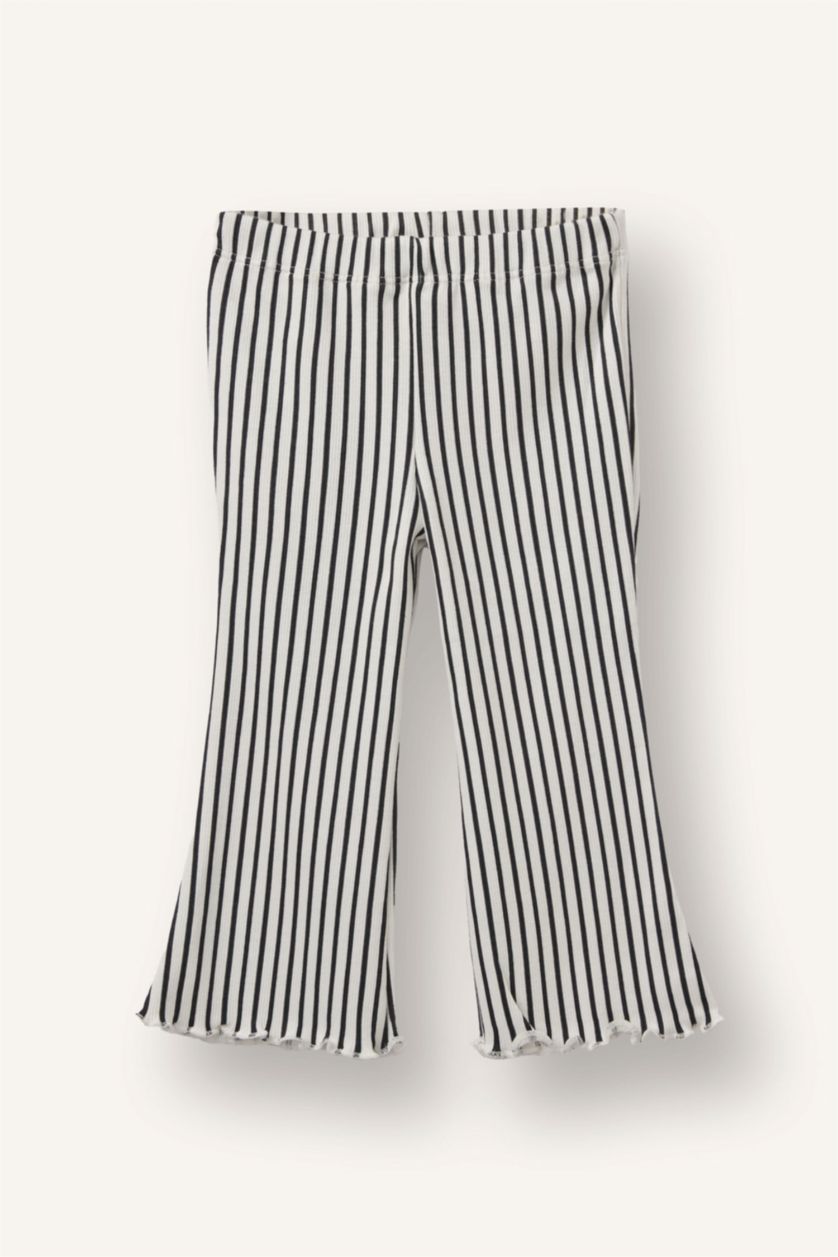 Kız Bebek Açık Royal Kalpli Sweatshırt Çizili Alt 2'li Takım Kız Bebek