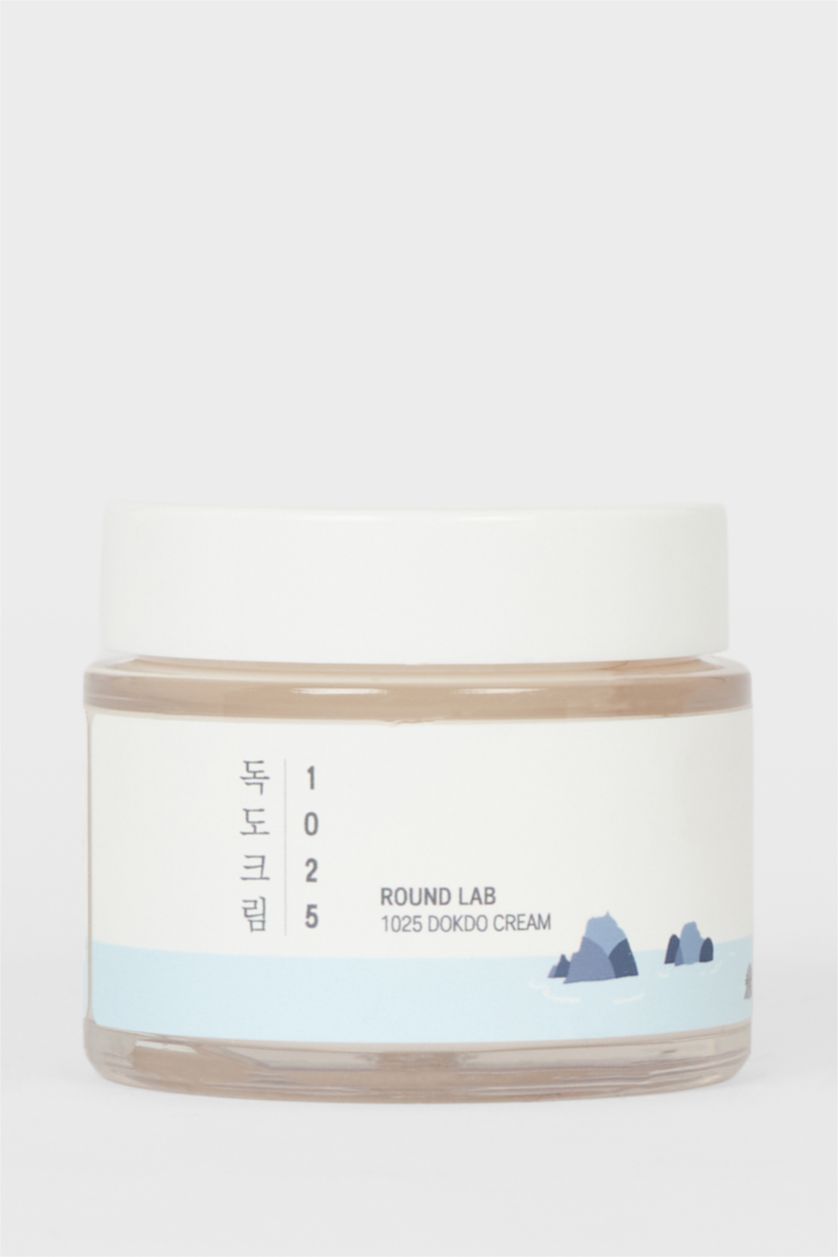 Kadın Beyaz Round Lab - 1025 Dokdo 24 Boyunca Nem ve Hidrasyon Sağlayan Hyaluronik Asitli ve Seramidli Krem 80ml