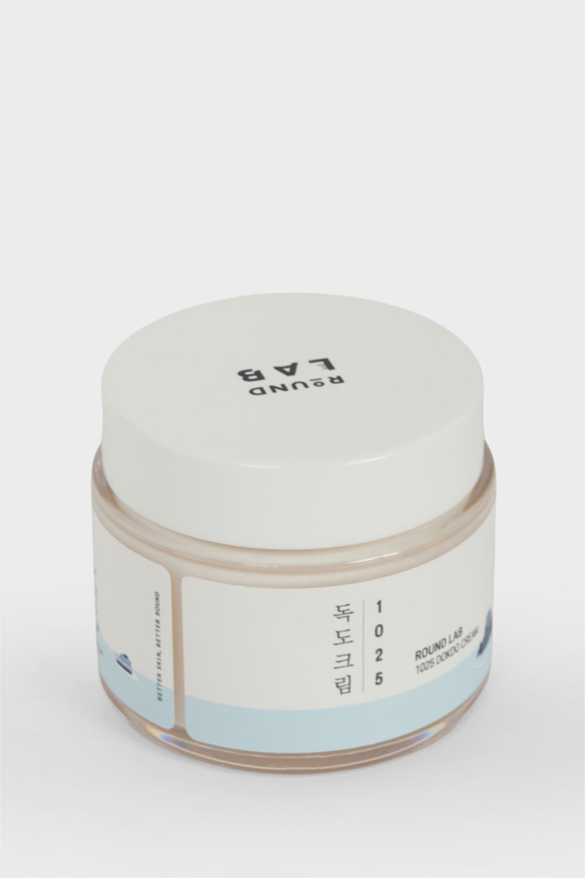 Kadın Beyaz Round Lab - 1025 Dokdo 24 Boyunca Nem ve Hidrasyon Sağlayan Hyaluronik Asitli ve Seramidli Krem 80ml