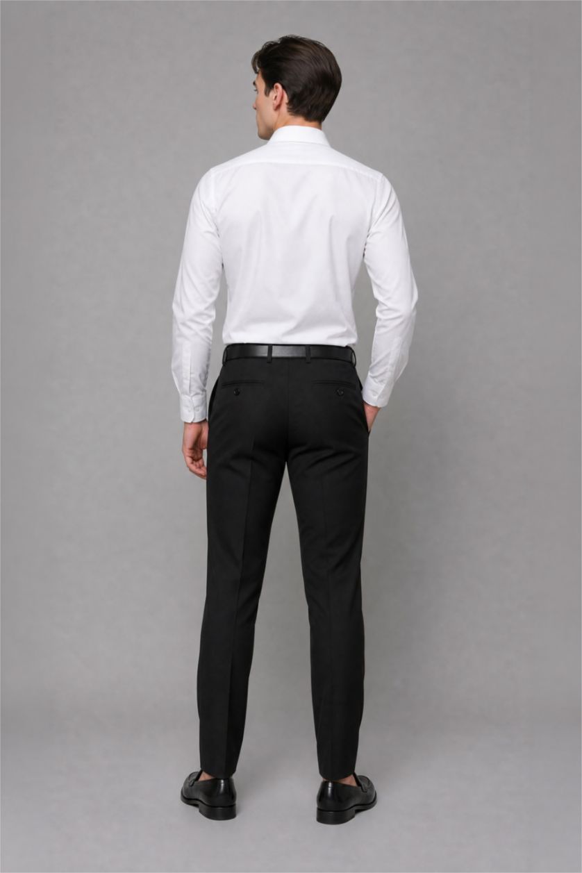 MAN Black Plus Size Trousers