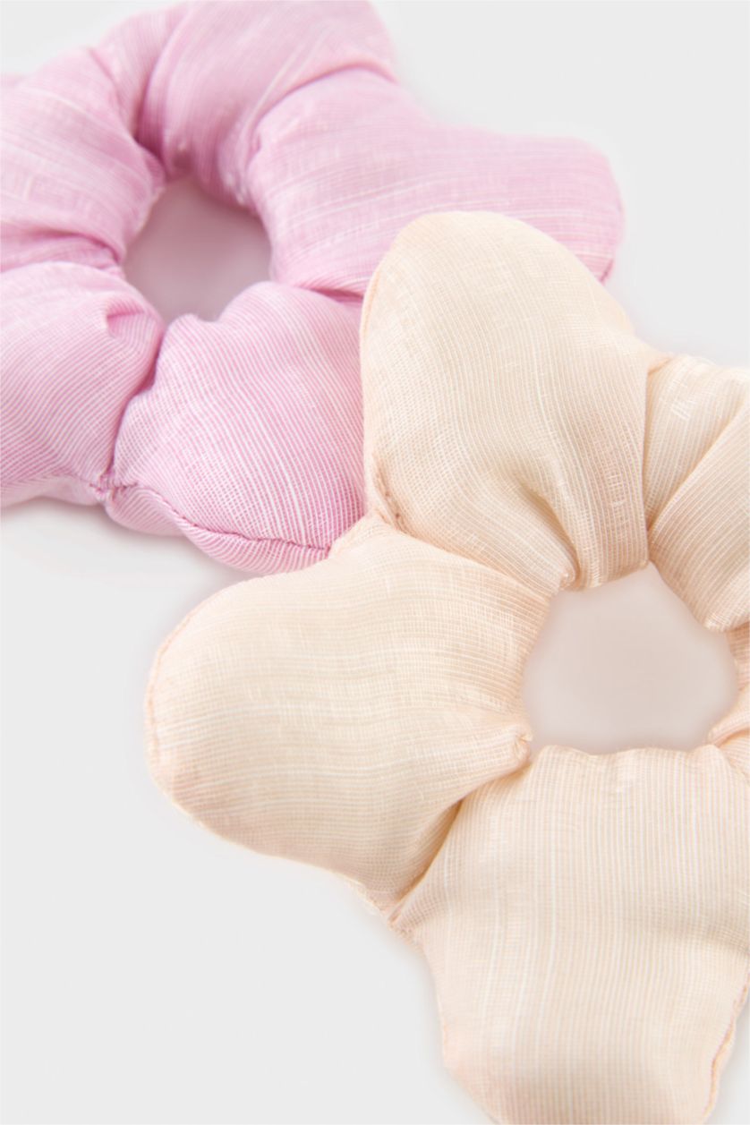 Kız Çocuk - Genç Kız Karma Çiçekli 2'li Toka Seti Kız Çocuk 