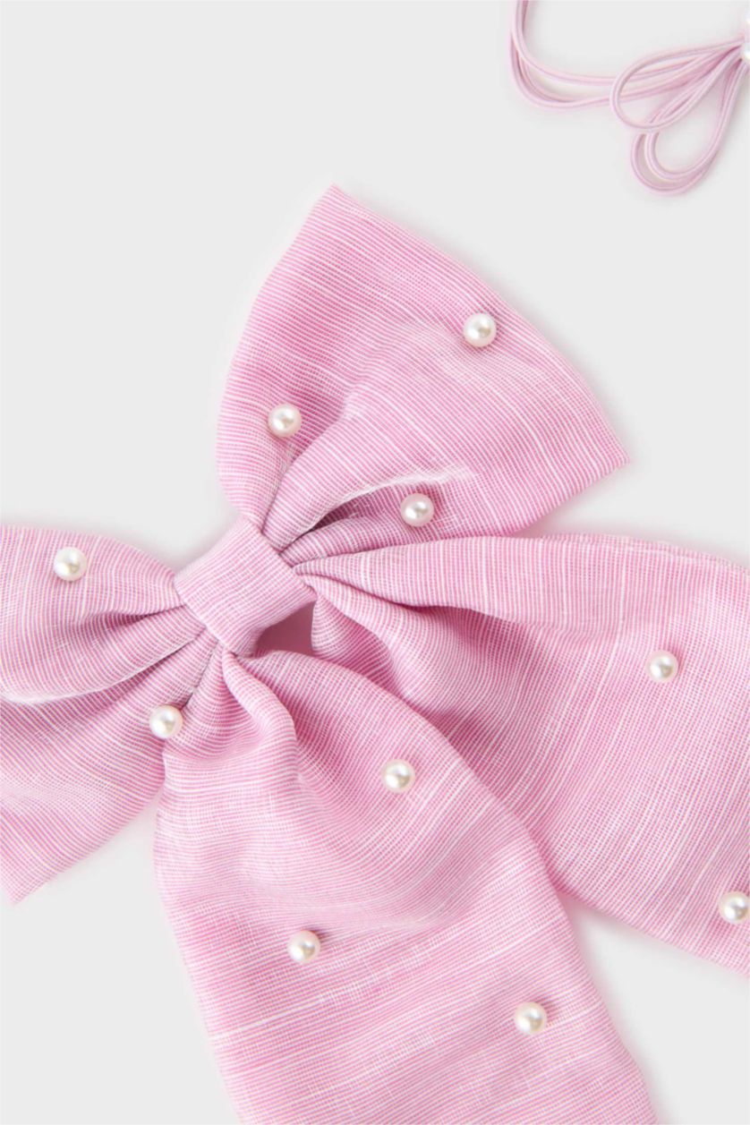 Kız Çocuk - Genç Kız Pembe 3'lü Saç Aksesuarı Kız Çocuk