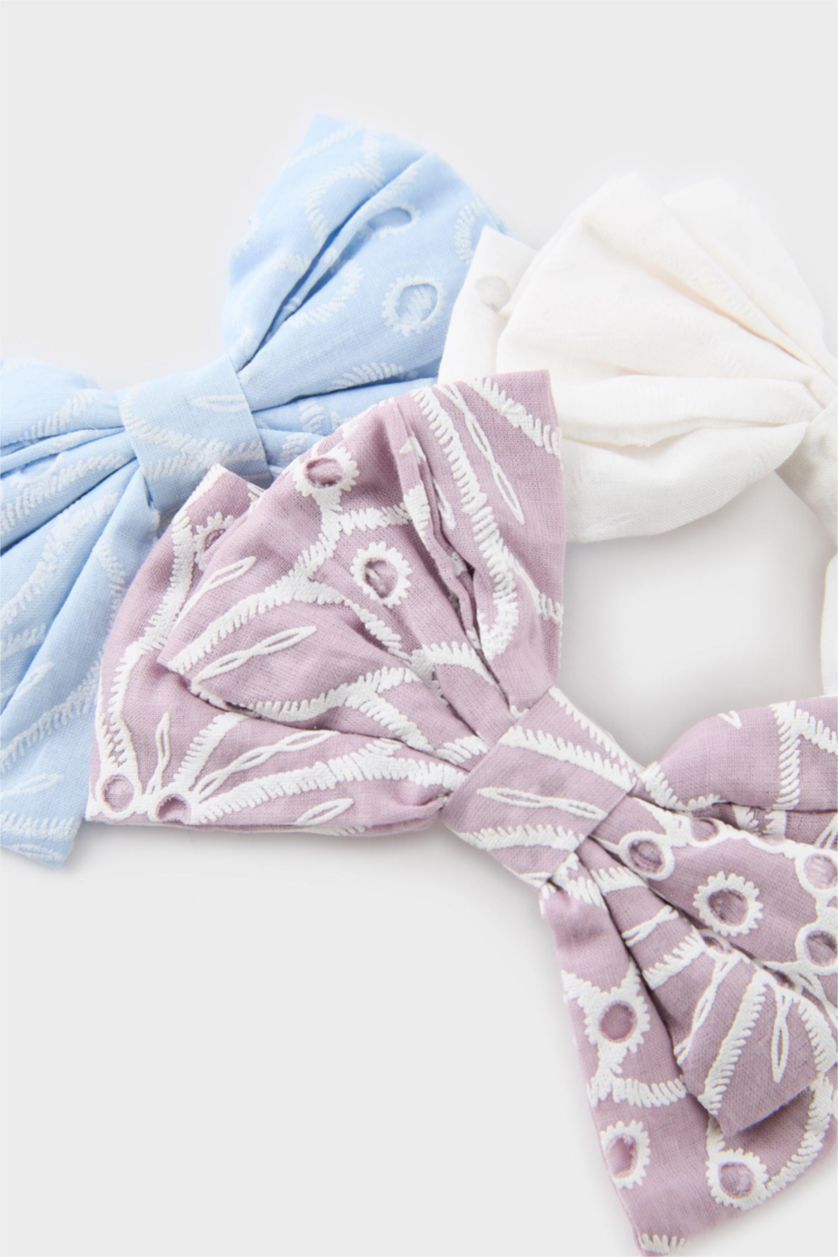 Kız Çocuk - Genç Kız Karma 3'lü Kurdele Toka Kız Çocuk