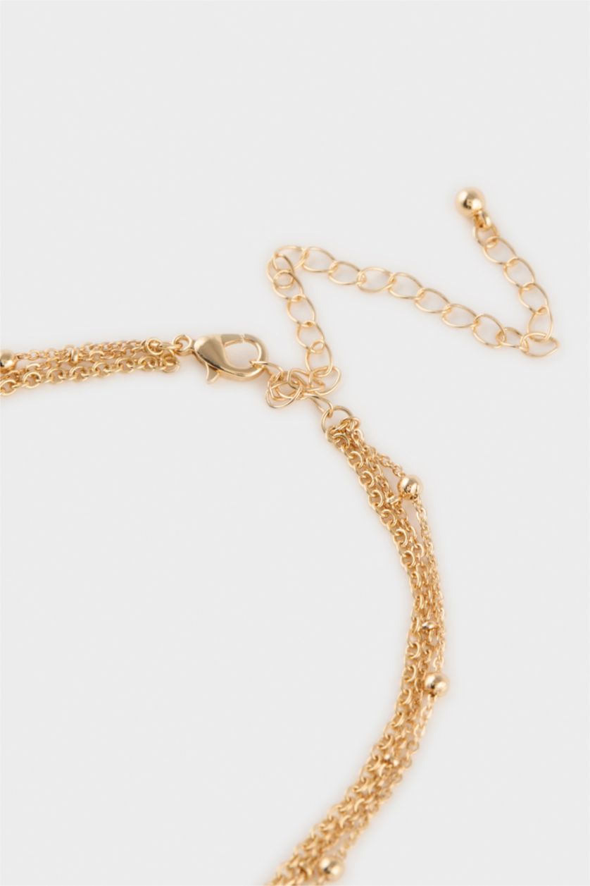 Kadın Altın Kadın 3'lü Kolye