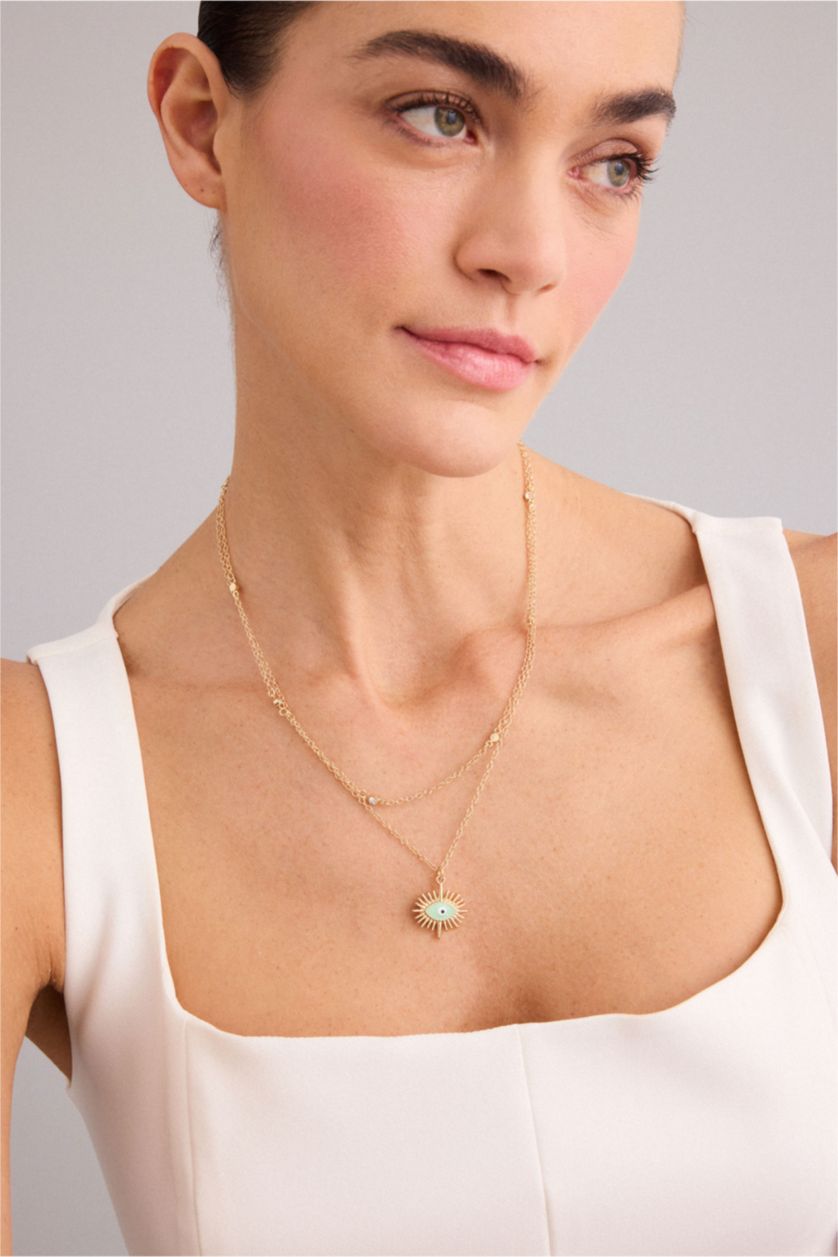 WOMAN GOLD سلسله حريمي - قطعتين