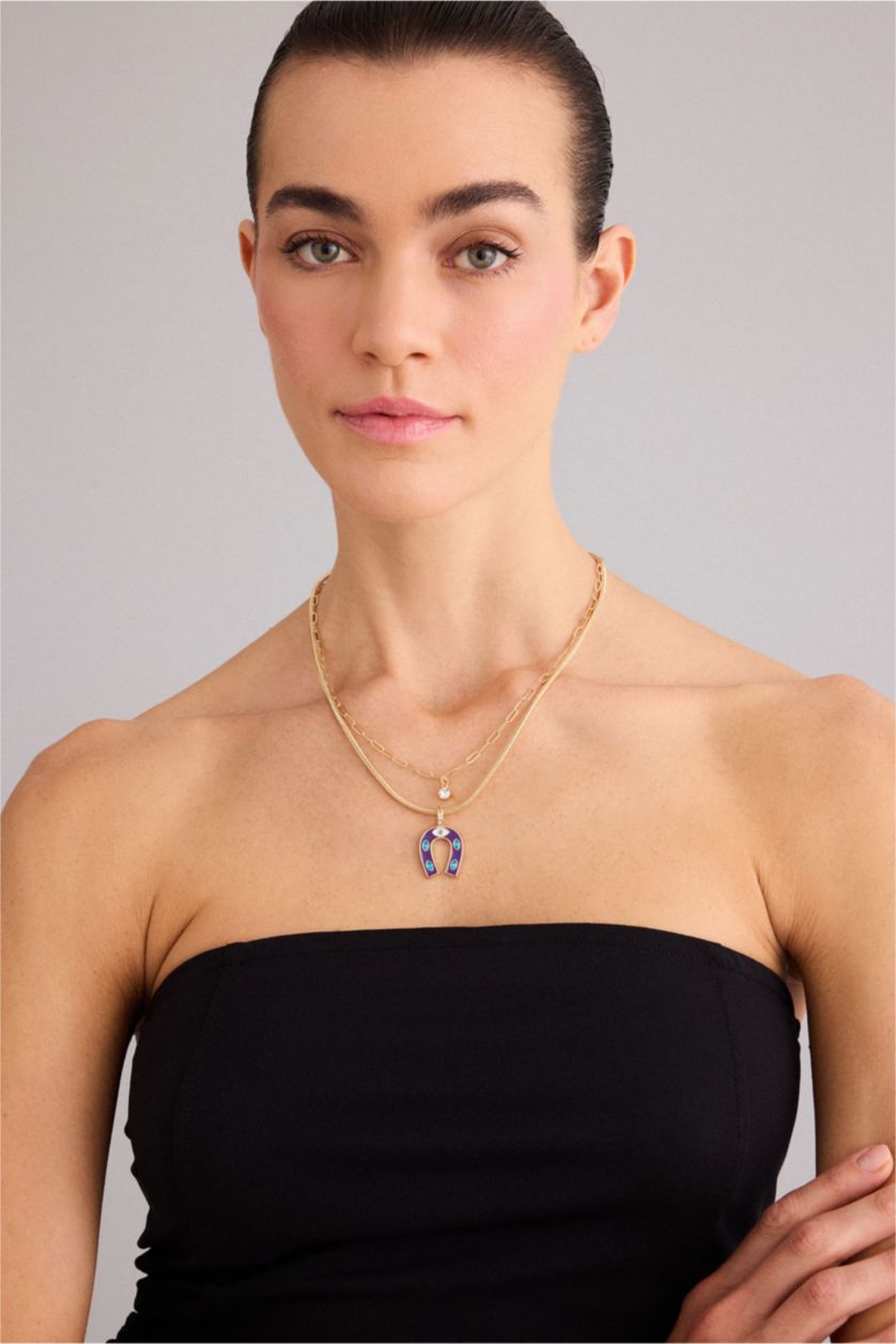 WOMAN GOLD سلسله حريمي - قطعتين