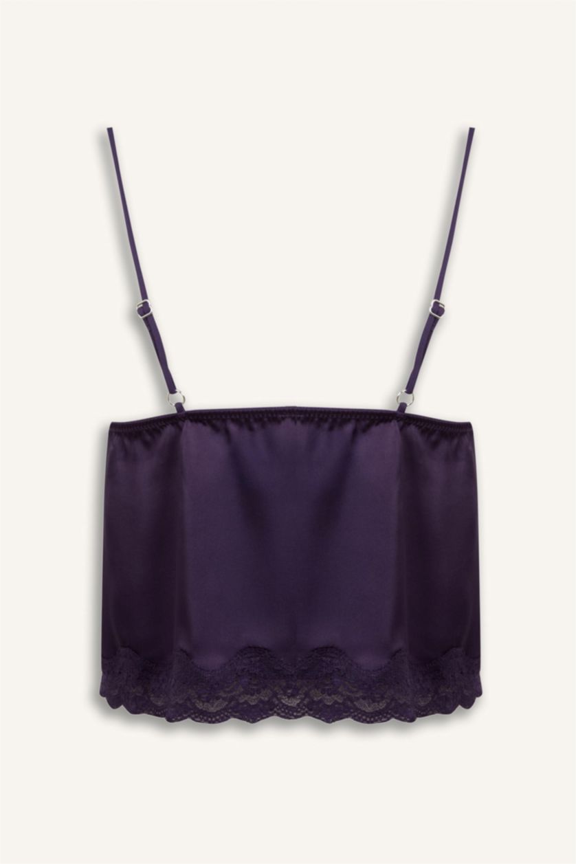 Women Purple Woven Tops