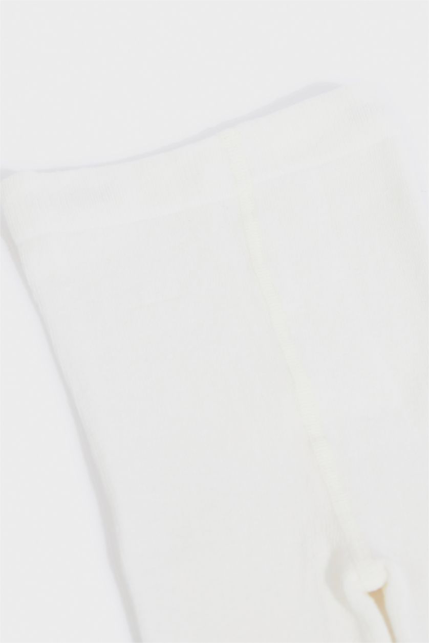 Kız Çocuk - Genç Kız Beyaz Hello Kıtty Pamuklu Külotlu Çorap Kız Çocuk