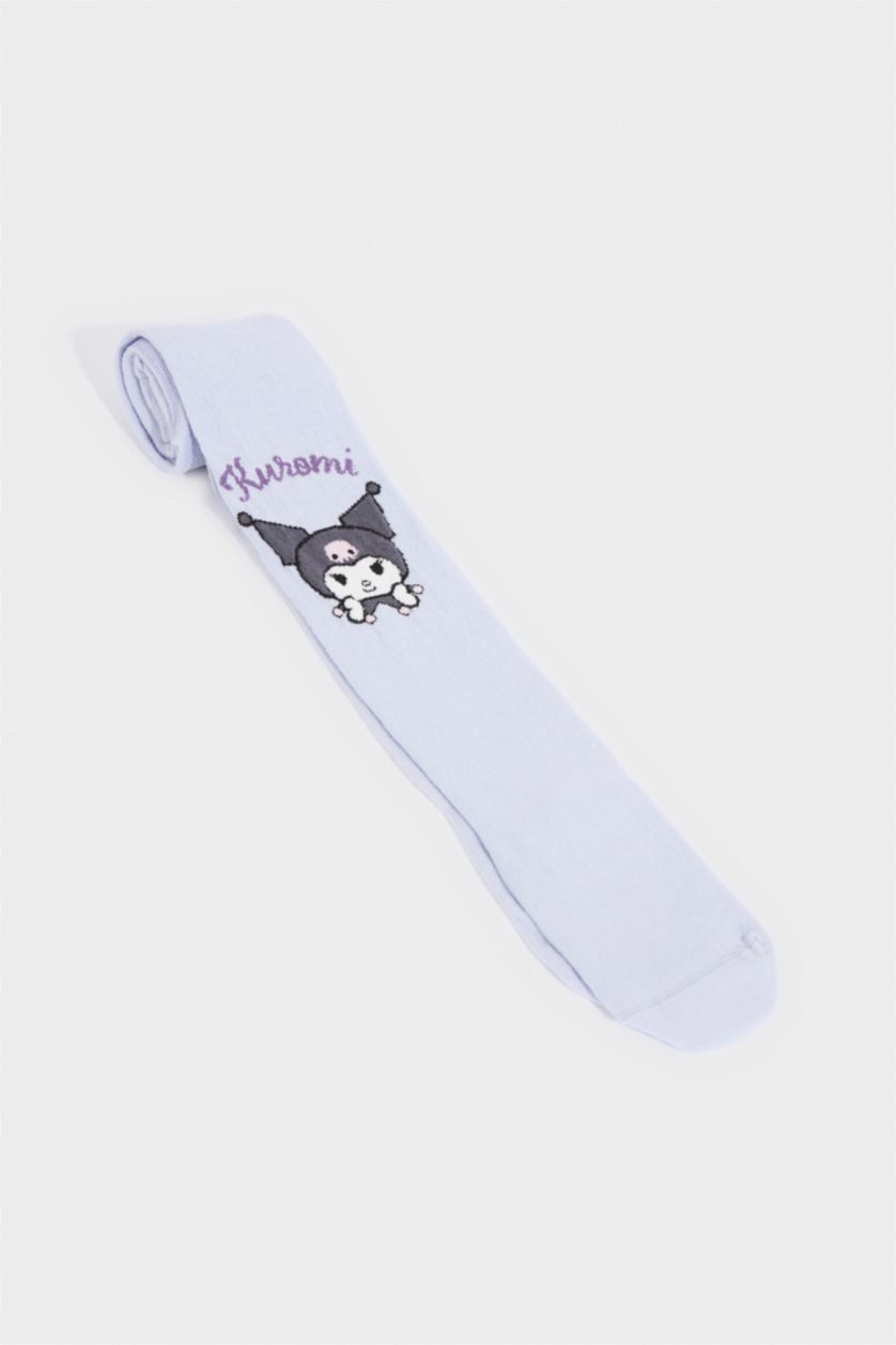 Kız Çocuk - Genç Kız Karma Kuromi Pamuklu Külotlu Çorap Kız Çocuk