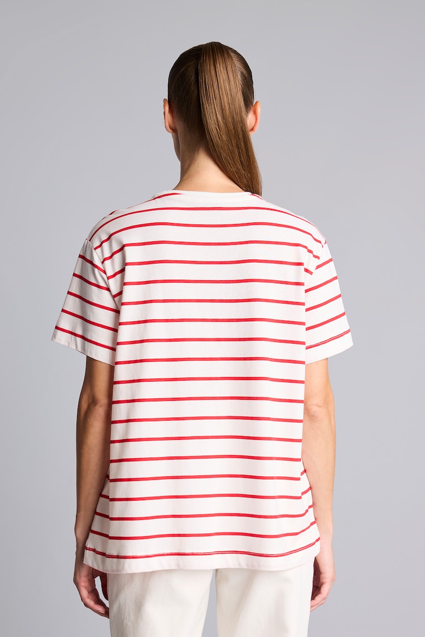 Women Red Regular Fit Short Sleeve T-Shirt