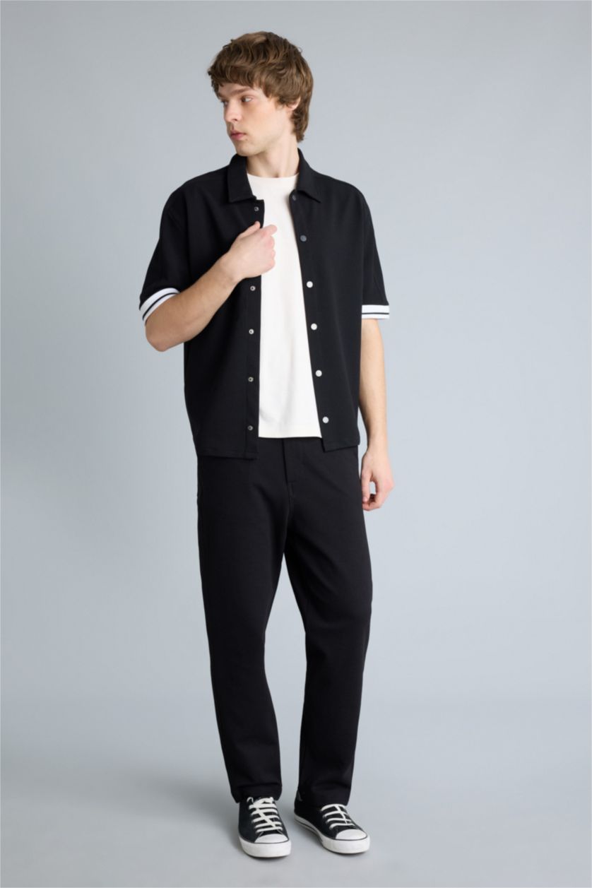MAN Black Trousers