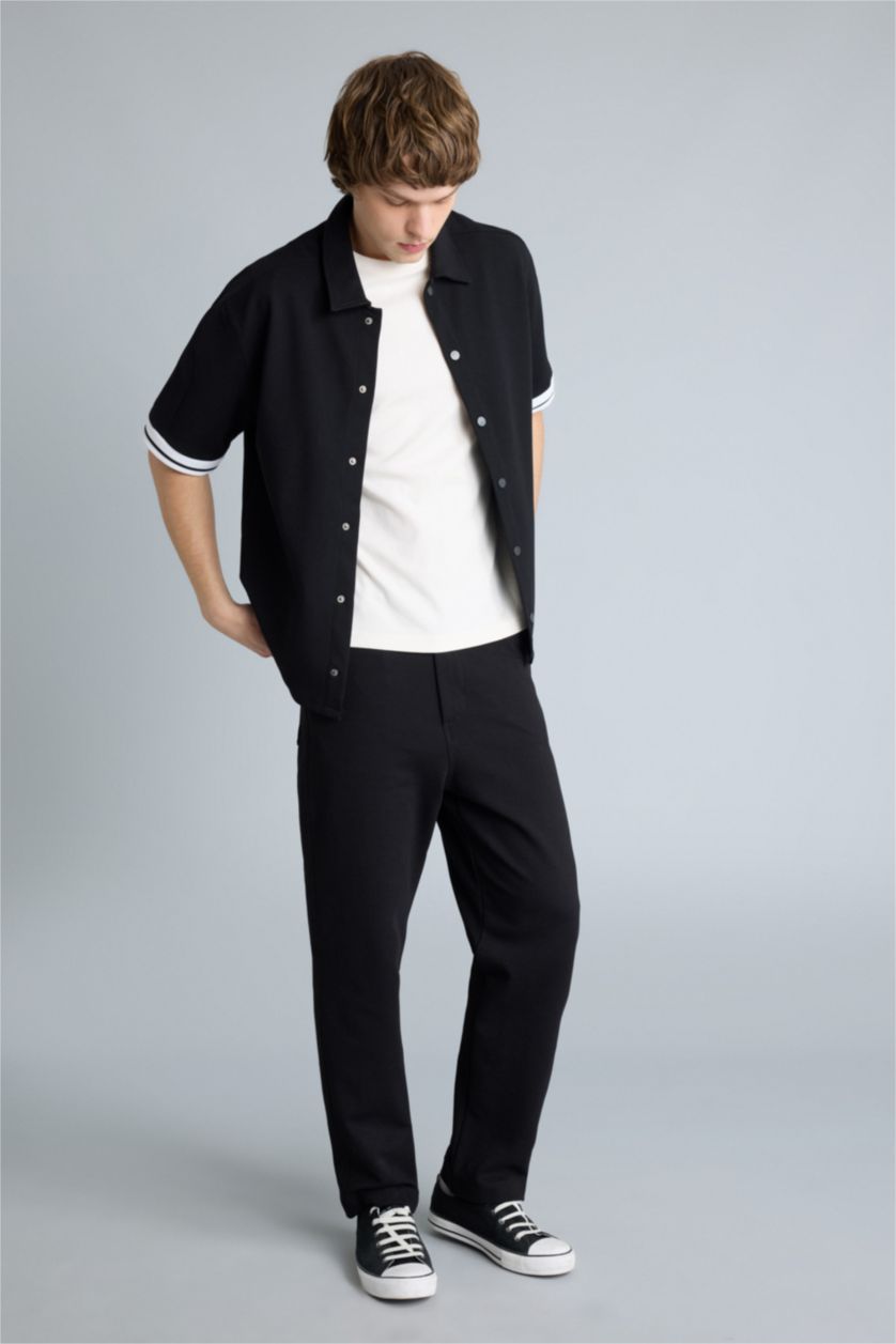 MAN Black Trousers
