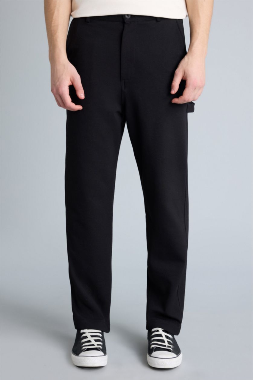 MAN Black Trousers