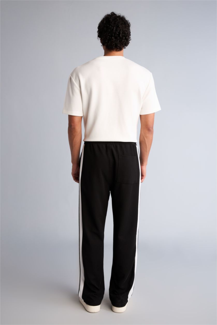 MAN Black Relax Fit Trousers