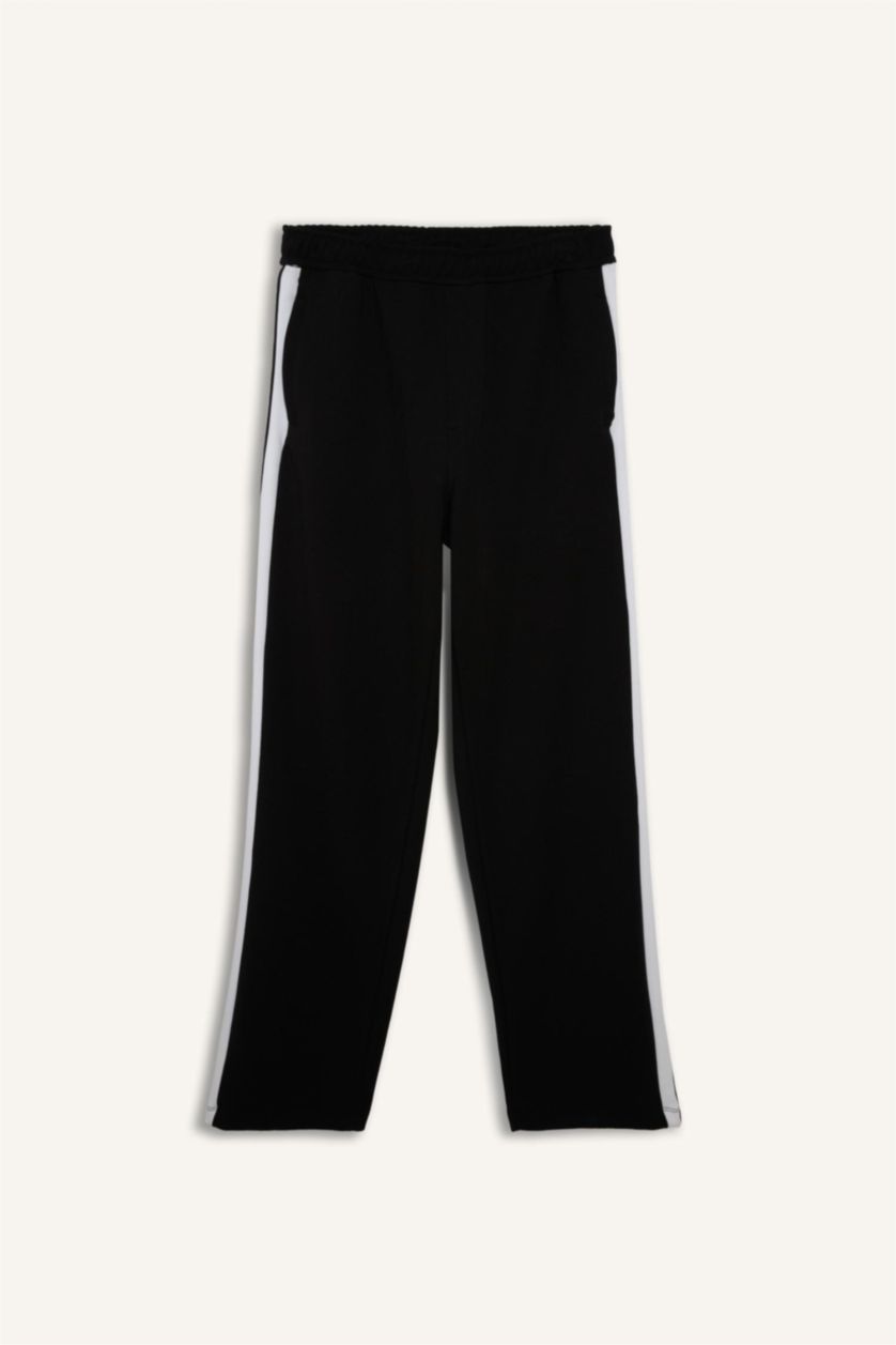 MAN Black Relax Fit Trousers