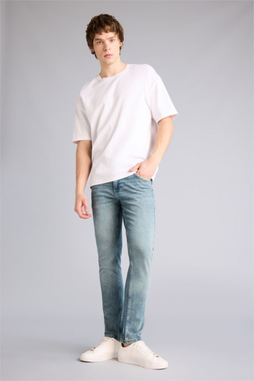 Erkek Açık Yeşil Pedro Slım Fıt Pantolon