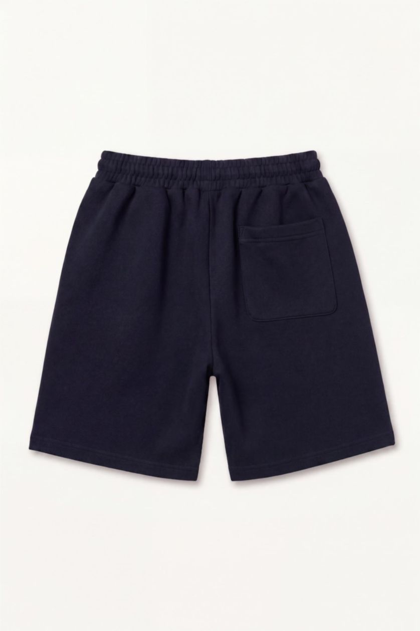 MAN NAVY Regular Fit Pockets Shorts