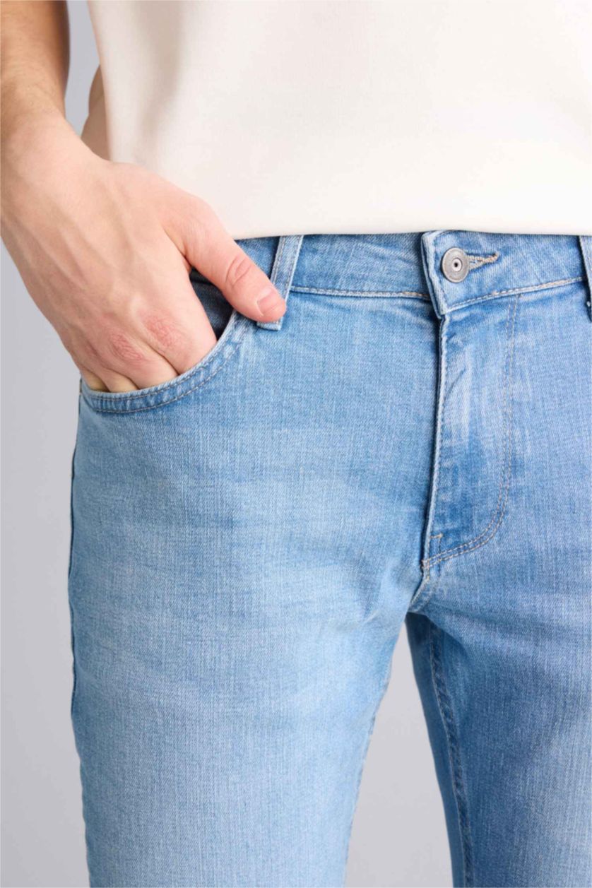 Erkek Açık Mavi Pedro Slım Fıt Pantolon