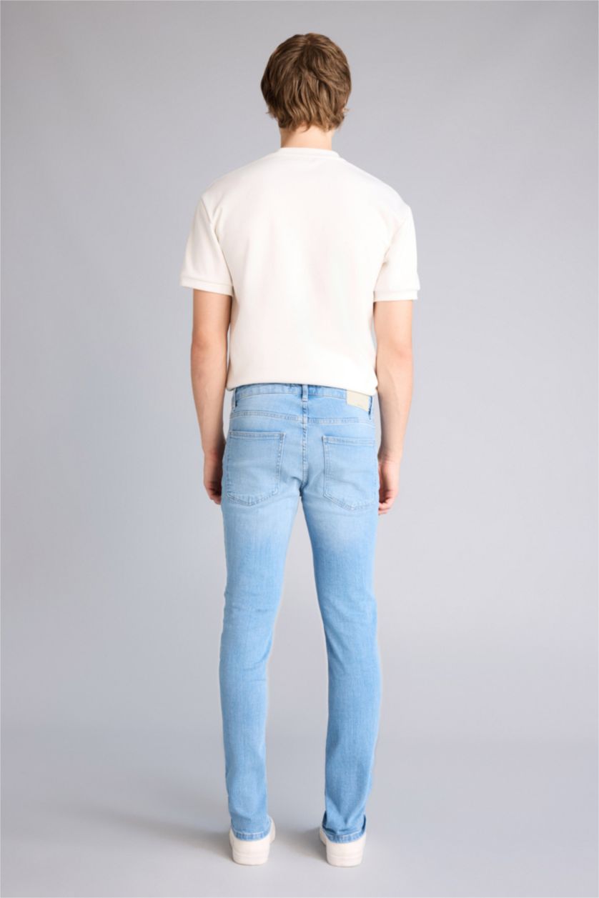 Erkek Açık Mavi Pedro Slım Fıt Pantolon