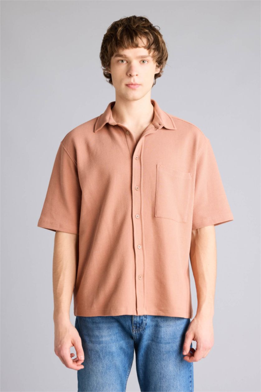 Man Rose Man Short Sleeve Shirt