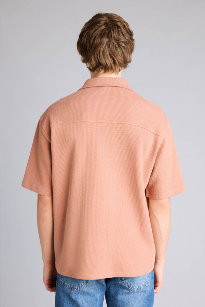 Man Rose Man Short Sleeve Shirt