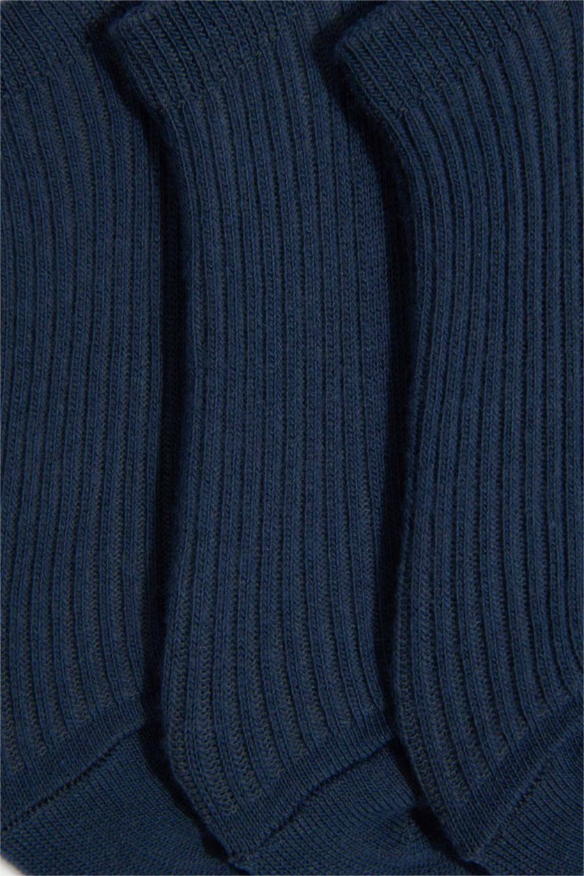 WOMAN NAVY Woman 3 piece Step Socks