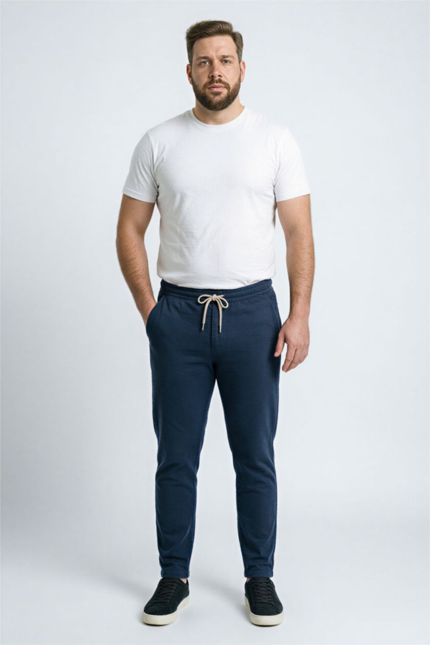 Erkek Kırık Beyaz Regular Fıt Kısa Kollu Tişört