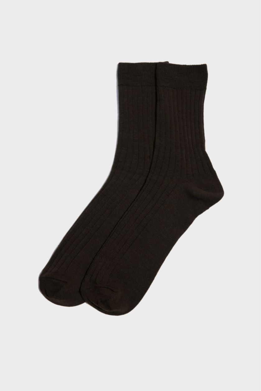 Erkek Karma 3'lü Yün Kışlık Çorap