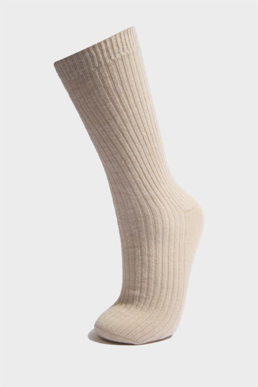 Kadın Karma 2'li Yün Kışlık Çorap