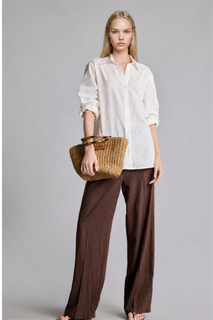 Women White Regular Fit Long Sleeve Shirt