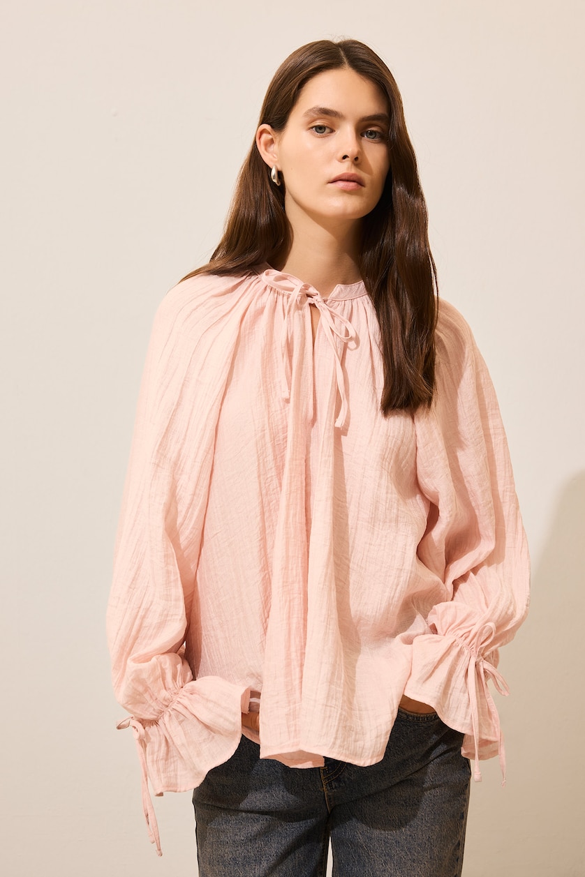 Woman Pink Oversize Fit