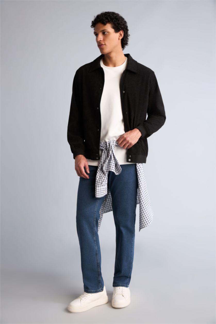 MAN Black Puffer Jacket