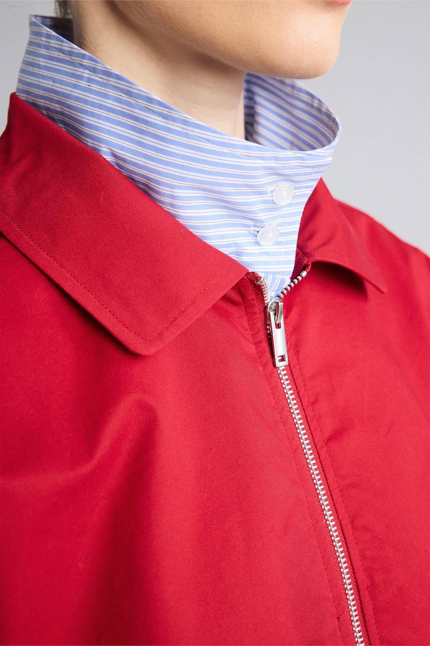 WOMAN Red Puffer Jacket