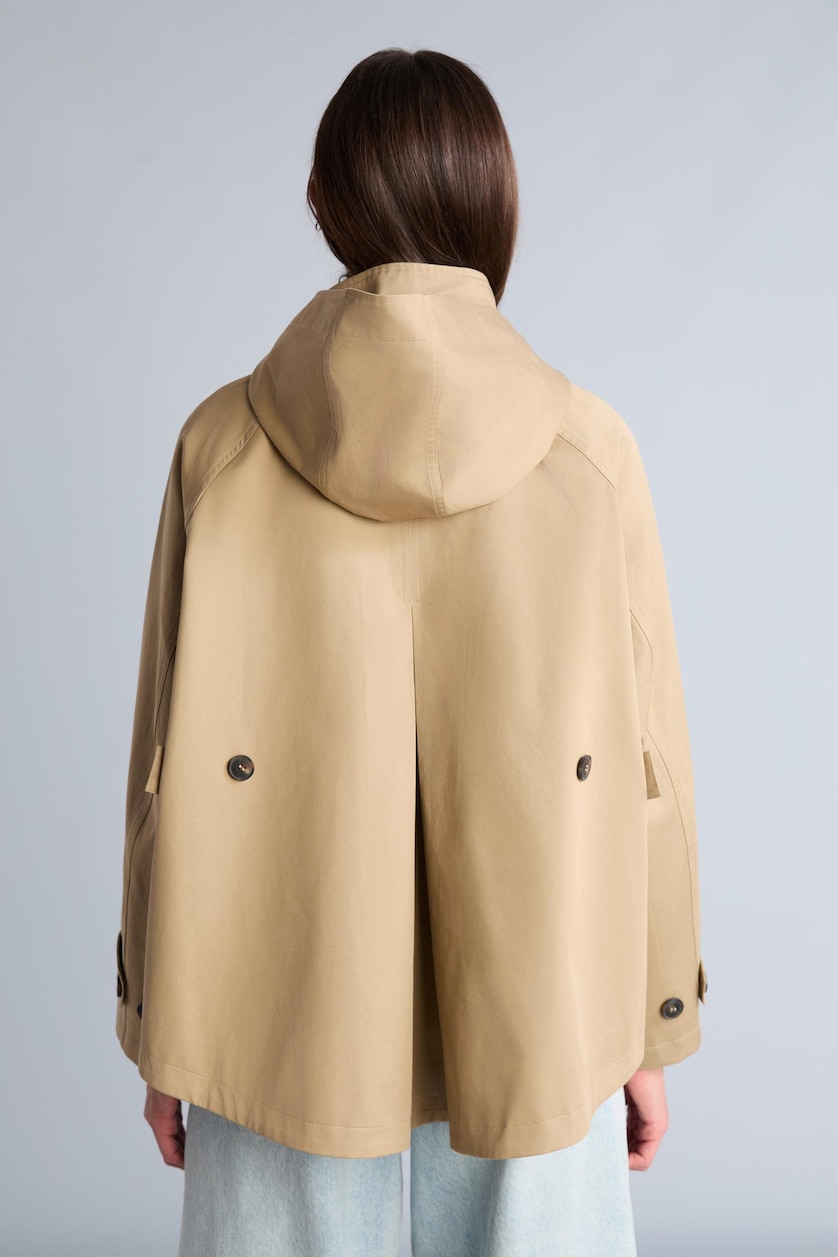 نساء بيج Trenchcoat