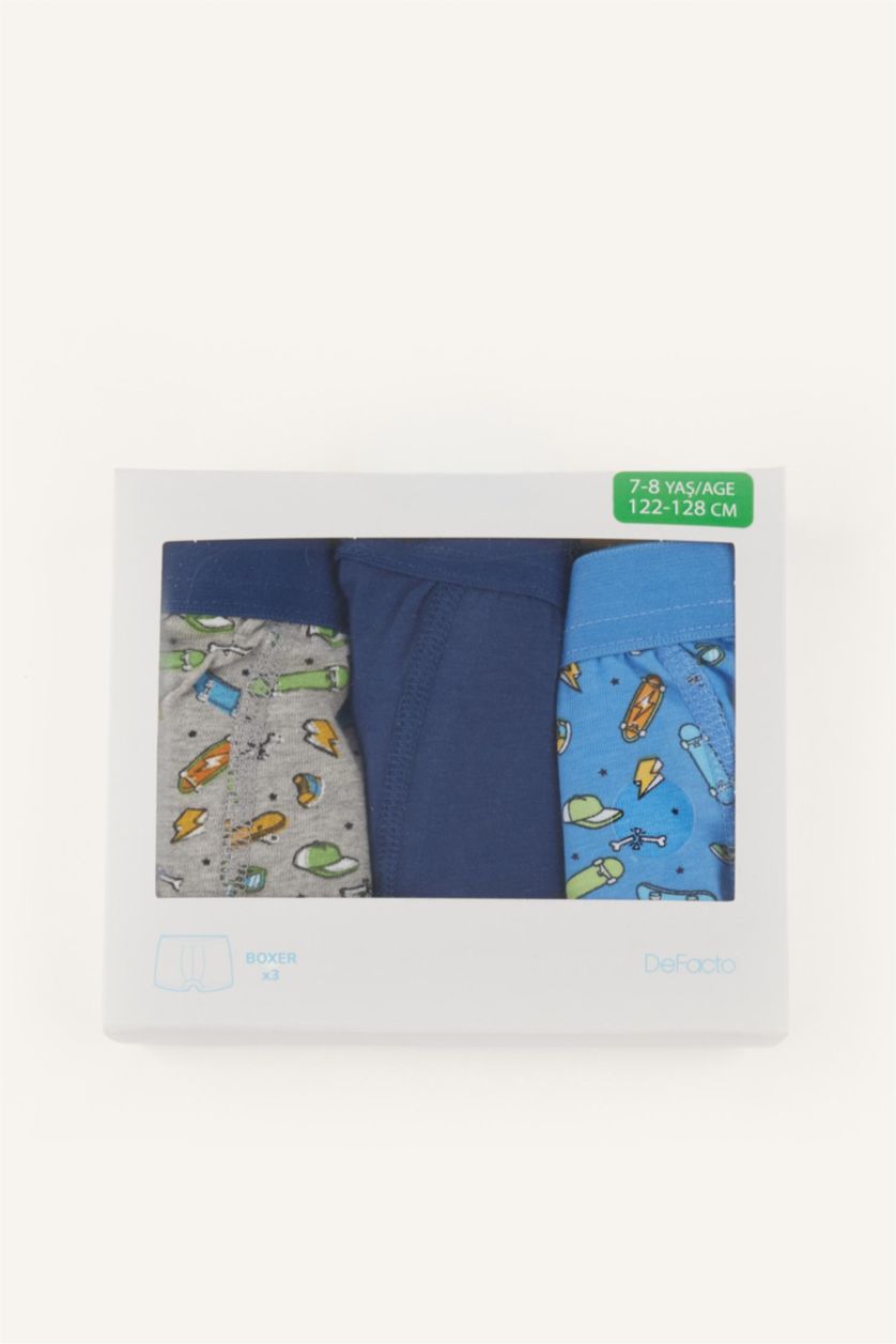 Young Boys - Teen Boys Indigo Boy 3 piece Boxer