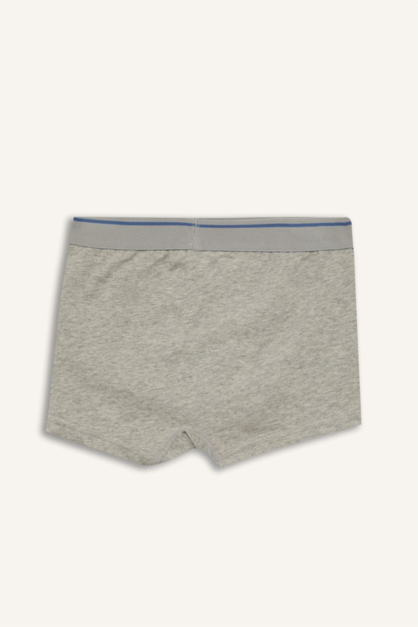 Erkek Çocuk - Genç Erkek İndigo Penye 5'li Boxer Erkek Erkek Çocuk