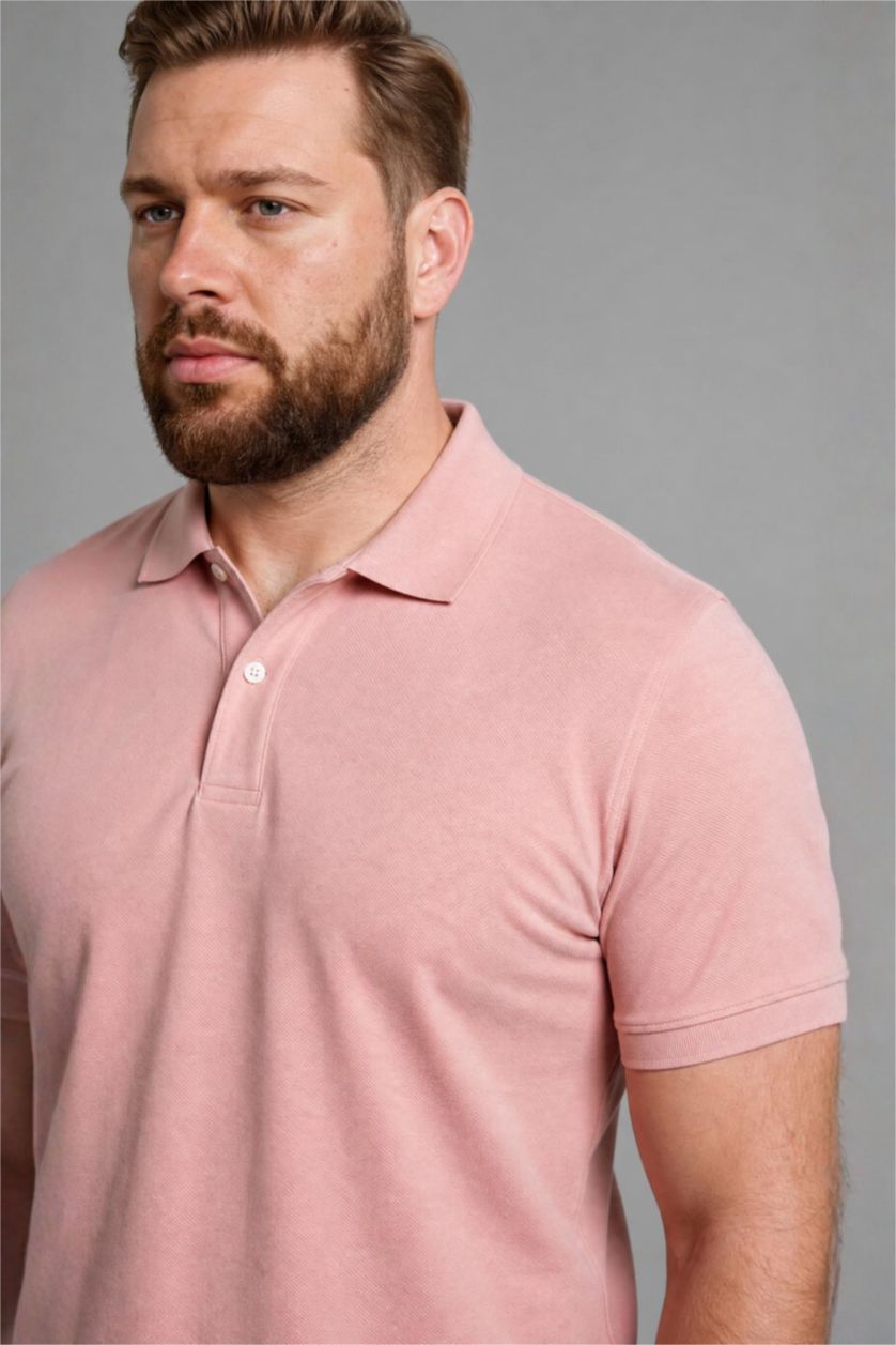 HOMME Bordeaux Polo 100% coton