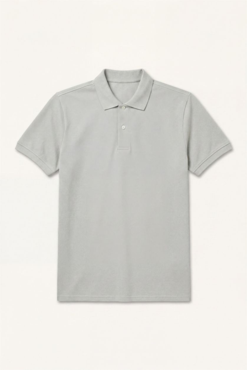 Erkek Mint Regular Fıt Kısa Kollu Polo Tişört