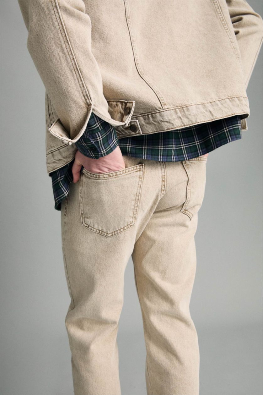 رجالي بيج بنطلون قصة مستقيمة