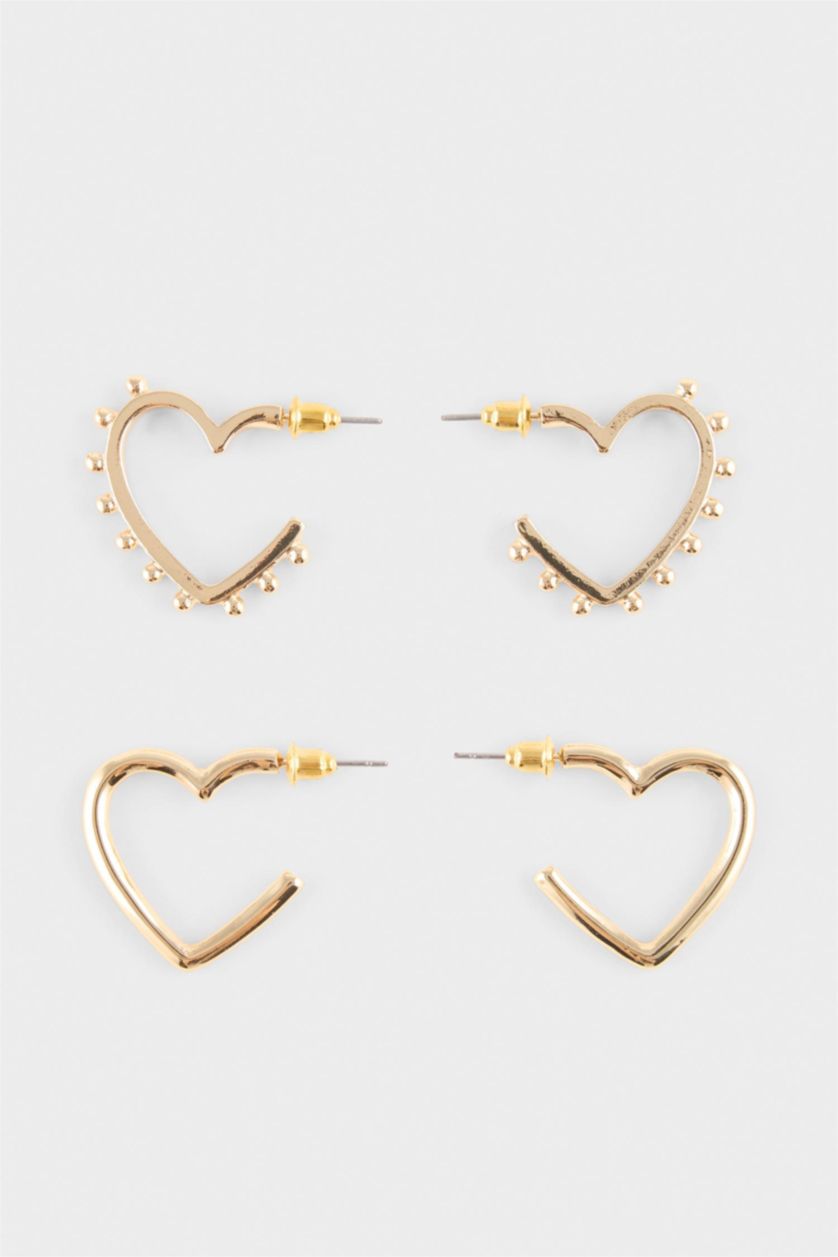 Kadın Altın Kadın 2'li Küpe