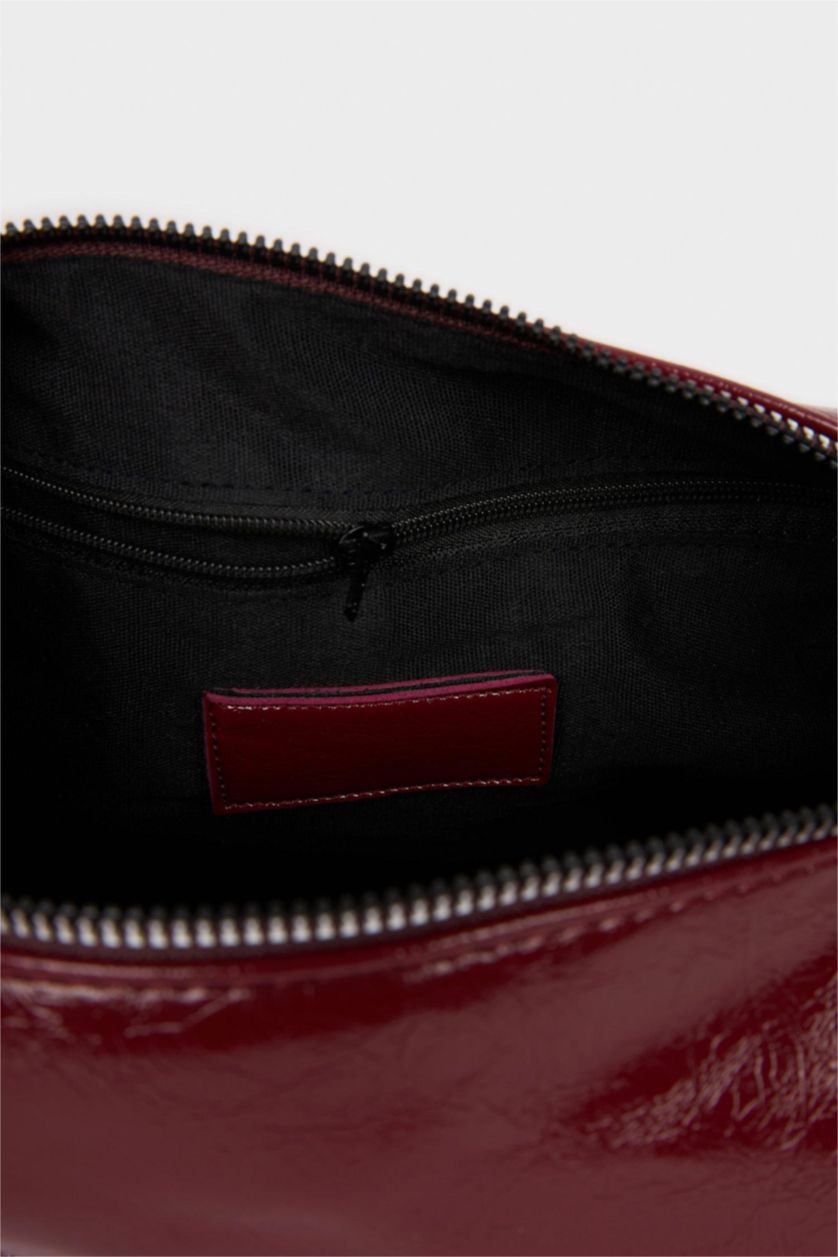 Kadın Bordo Omuz Çantası