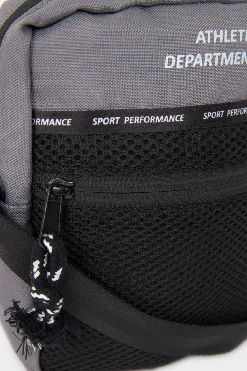 Erkek Çocuk - Genç Erkek Gri Çapraz Çanta Erkek Çocuk