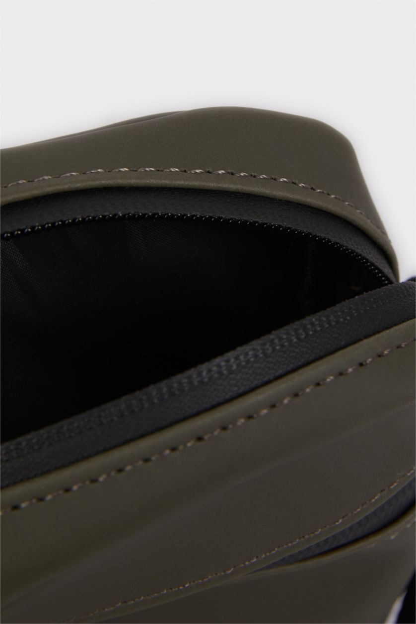 Erkek Çocuk - Genç Erkek Haki Erkek Çocuk Suni Deri Çapraz Çanta