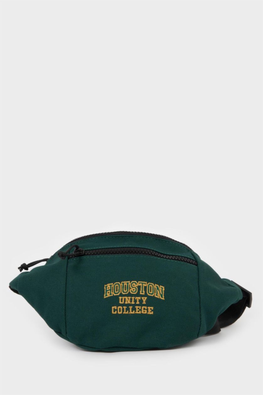 Erkek Çocuk - Genç Erkek Haki Kanvas Bel Çantası Erkek Çocuk