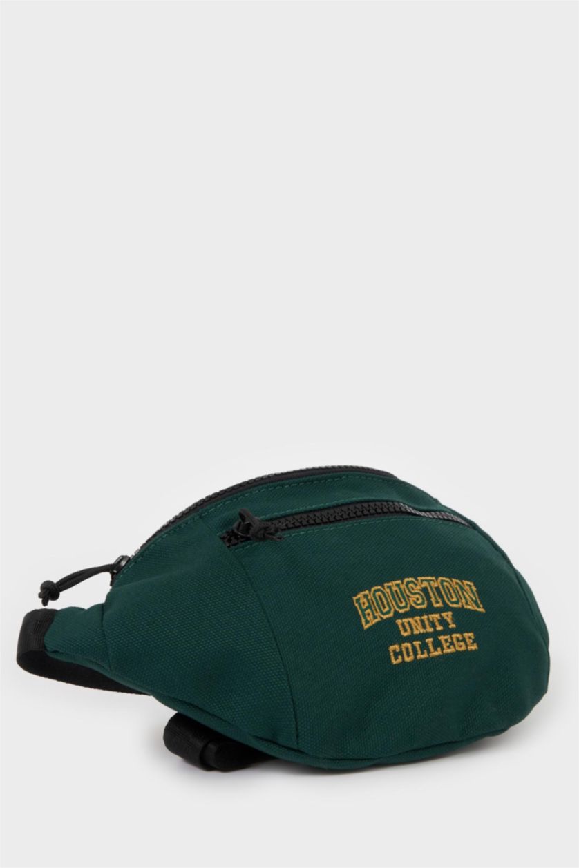 Erkek Çocuk - Genç Erkek Haki Kanvas Bel Çantası Erkek Çocuk